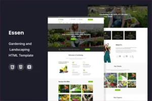 Mua Essen - Gardening and Landscaping HTML Template giá rẻ