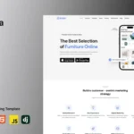 Evea – Django 5 Landing Page Template