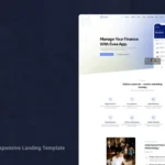 Evea – Tailwind CSS Landing Page Template