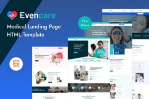 Mua Evencare - Medical Landing Page HTML Template giá rẻ