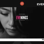 Evenings – Responsive Coming Soon Page