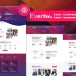 Eventen – Event , Conference & Meetup React Templa