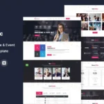 Eventic – Conference & Event HTML Template
