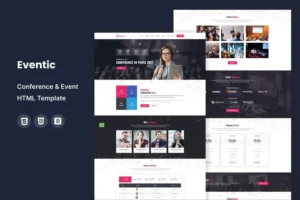 Mua Eventic - Conference & Event HTML Template giá rẻ