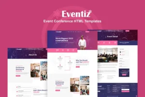 Mua Eventiz - Event Conference HTML Templates giá rẻ