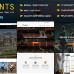 EVENTS – Multipurpose Responsive Email Templates