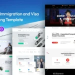 E.visa – Immigration and Visa Consulting Template