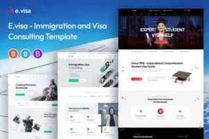 Mua E.visa - Immigration and Visa Consulting Template giá rẻ