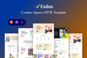 Mua Exdos - Creative Agency HTML Template giá rẻ