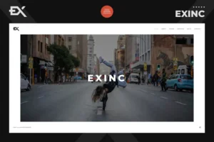 Mua Exinc - Creative Personal Portfolio Template giá rẻ