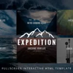 Expedition Fullscreen Interactive Template