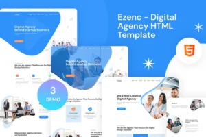 Mua Ezenc - Digital Agency HTML Template giá rẻ