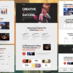 Ezensi – Creative Digital Agency Figma Template