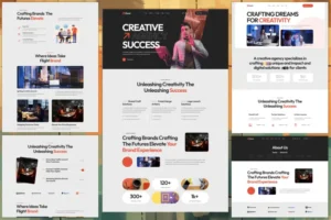 Mua Ezensi - Creative Digital Agency Figma Template giá rẻ