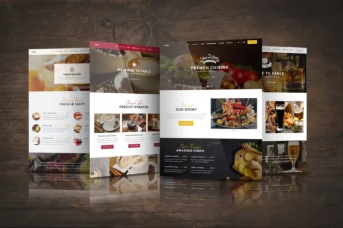 Mua Fable - Bakery / Coffee / Pub / Restaurant Website giá rẻ