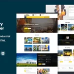 Factory Founder -Industrial Business HTML Template