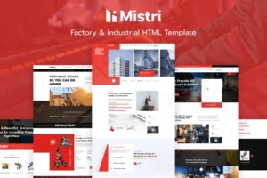 Mua Factory & Industrial HTML Template giá rẻ