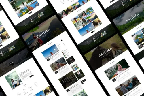 Mua Fahima - Creative Portfolio & Blog HTML Template giá rẻ