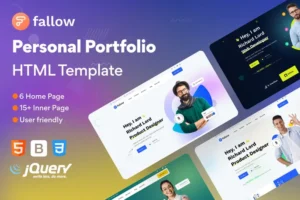 Mua Fallow - Personal Portfolio Bootstrap Template giá rẻ