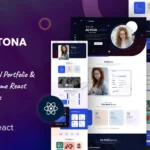 Fastone – Portfolio & CV Resume React Template