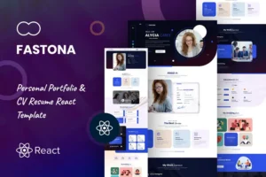 Mua Fastone - Portfolio & CV Resume React Template giá rẻ