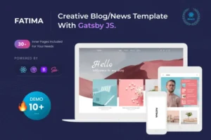 Mua Fatima - Gatsby Blog Template giá rẻ