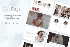 Mua Feelings - Wedding & Planner HTML5 Template giá rẻ