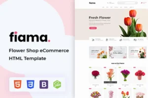 Mua Fiama - Flower & Florist Shop Bootstrap Template giá rẻ