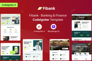 Mua Fibank - Banking & Finance CodeIgniter Template giá rẻ