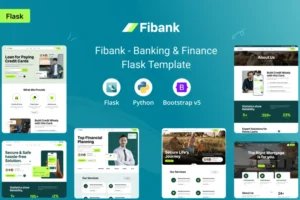 Mua Fibank - Banking & Finance Flask Template giá rẻ