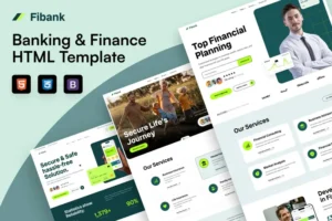 Mua Fibank - Banking & Finance HTML5 Template giá rẻ