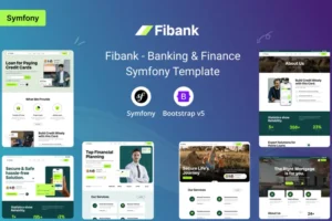 Mua Fibank - Banking & Finance Symfony Template giá rẻ