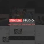 FIMILIA STUDIO – Creative HTML Template