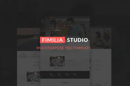 Mua FIMILIA STUDIO - Creative HTML Template giá rẻ