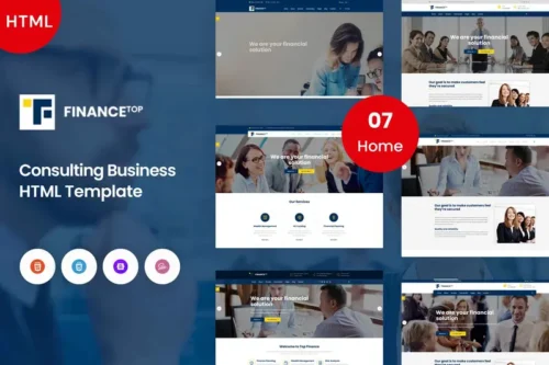 Mua Finance Top - Consulting & Business Template giá rẻ