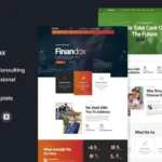 Finandox – Business Consulting HTML Template