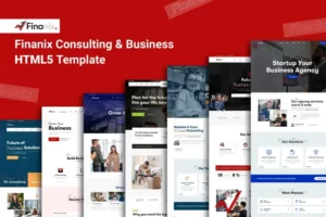 Mua Finanix - Consulting & Business HTML5 Template giá rẻ