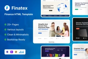 Mua Finatex - Finance Consulting HTML Template giá rẻ