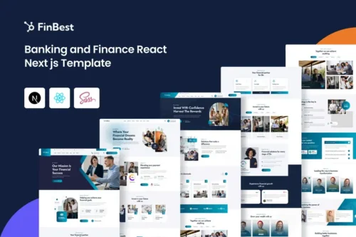 Mua Finbest - Banking and Finance React Next js Templa giá rẻ