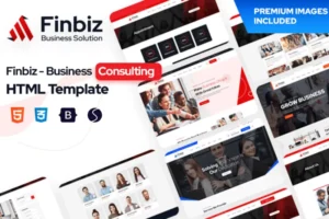 Mua Finbiz - Consulting Business HTML Template giá rẻ