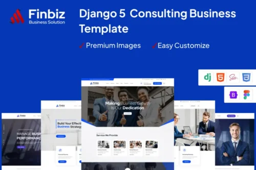 Mua Finbiz – Django 5 - Consulting Business Template giá rẻ