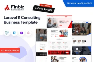 Mua Finbiz - Laravel 11 Consulting Business Template giá rẻ