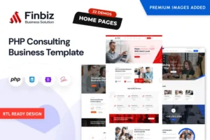 Mua Finbiz - PHP Consulting Business Template giá rẻ