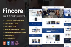 Mua Fincore - Consulting & Business Template giá rẻ
