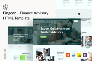 Mua Fingcon - Finance Advisory HTML Template giá rẻ