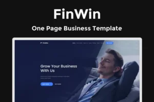 Mua FinWin - One Page Business Finance Template giá rẻ