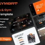 Fitness & Gym Workout HTML Template – Gymort