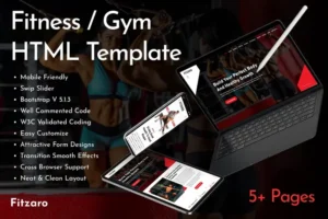 Mua Fitzaro - Gym & Fitness HTML Template giá rẻ