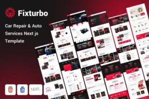 Mua Fixturbo - Car Service & Auto Repair React Js giá rẻ