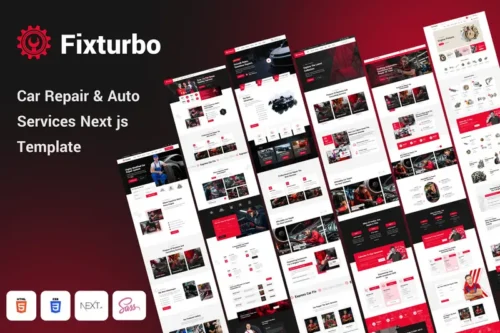 Mua Fixturbo - Car Service & Repair Next Js Template giá rẻ